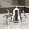 Hervidor de acero inoxidable con filtro integrado - BrewMate para todos los días | ribuella