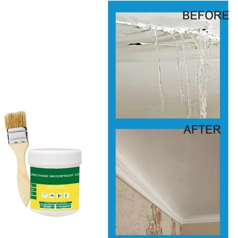 Clear Waterproof Sealant And Adhesive Penetrating Concrete And Wood