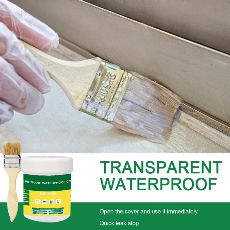 Clear Waterproof Sealant And Adhesive Penetrating Concrete And Wood