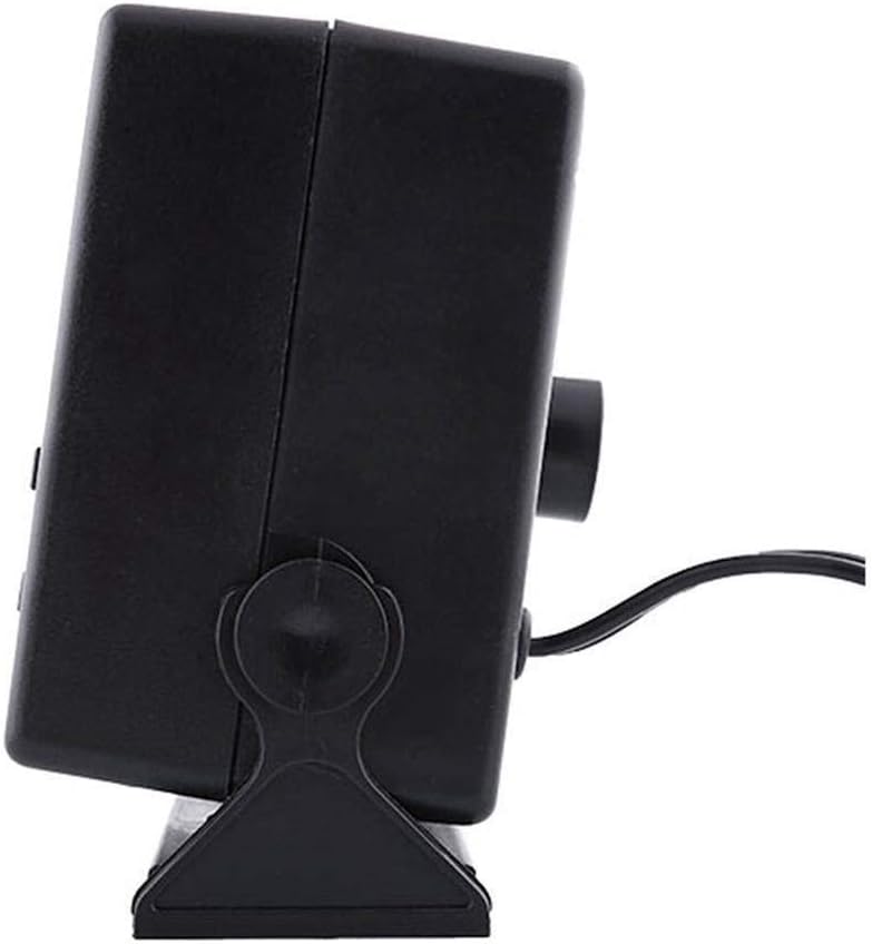 12V Ceramic Car Heater 150W-300W Portable Fan Automatic Thermostat