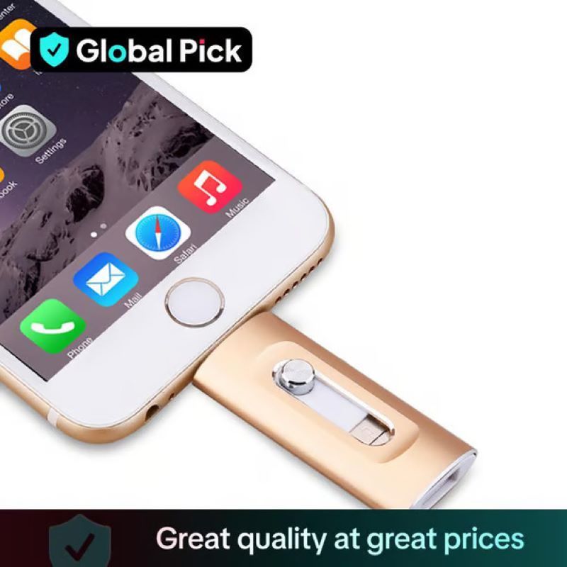 3-in-1 Large Capacity USB Flash Drive for Mobile Phone and Computer