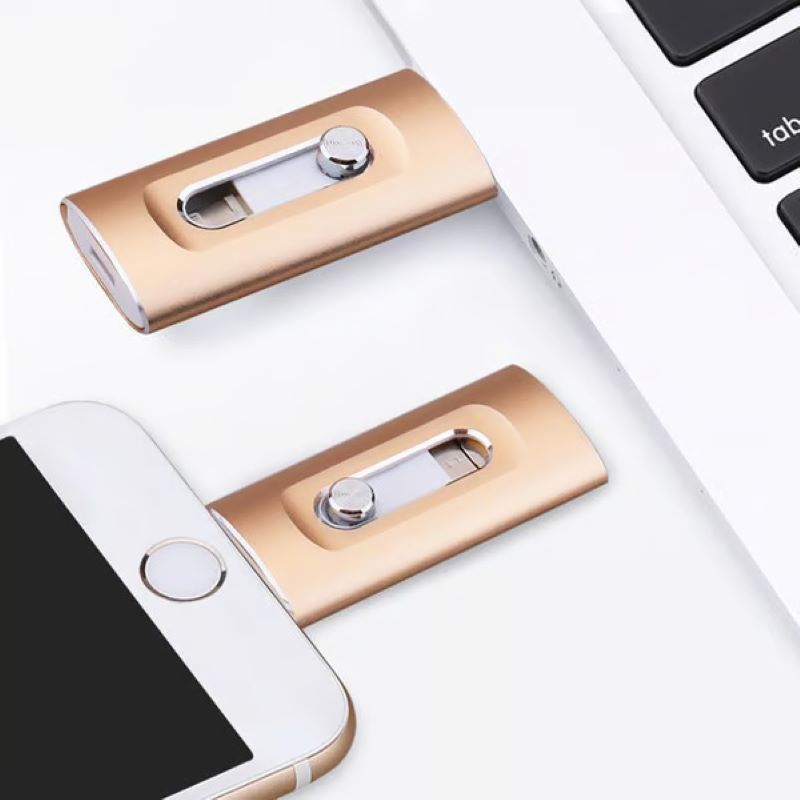 3-in-1-USB-Stick mit großer Kapazität für Mobiltelefon und Computer