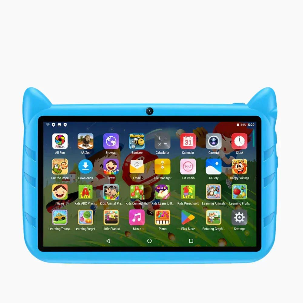 7-Inch Android 13 Kids Tablet, 5G WiFi, Front And Back Cameras