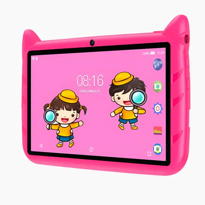 Tablet dla dzieci 7 cali z systemem Android 13, Wi-Fi 5G, przednim i tylnym aparatem