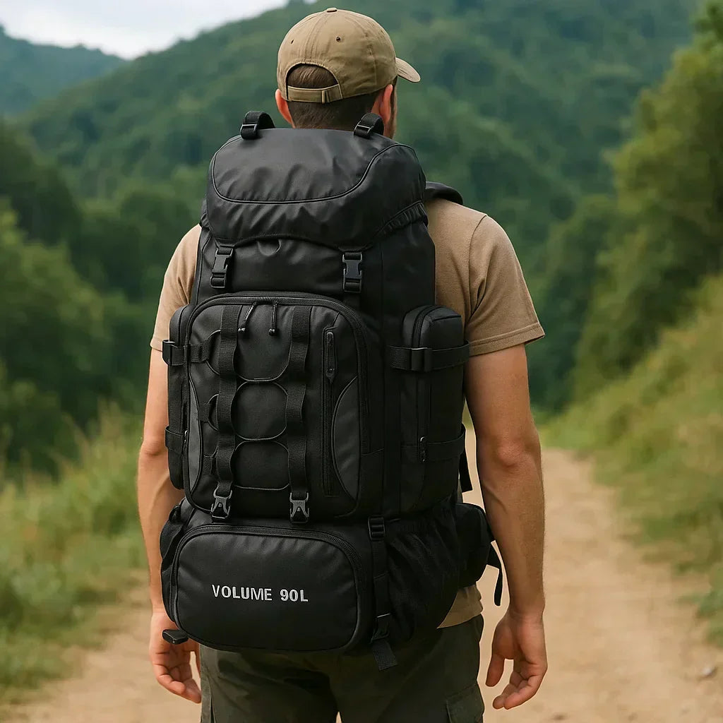 90L Waterproof Hiking Backpack — Ultra-Light Travel Pack