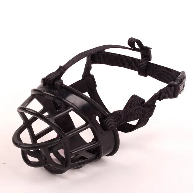 Adjustable Silicone Dog Muzzle for Barking and Biting Control