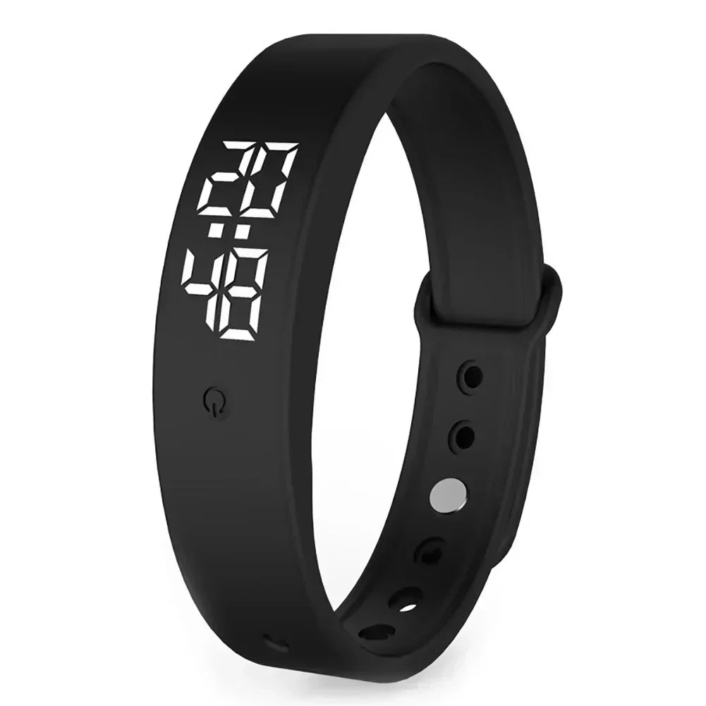 AquaVibe Waterproof Smartwatch With Vibration Alarm Fitness Tracking