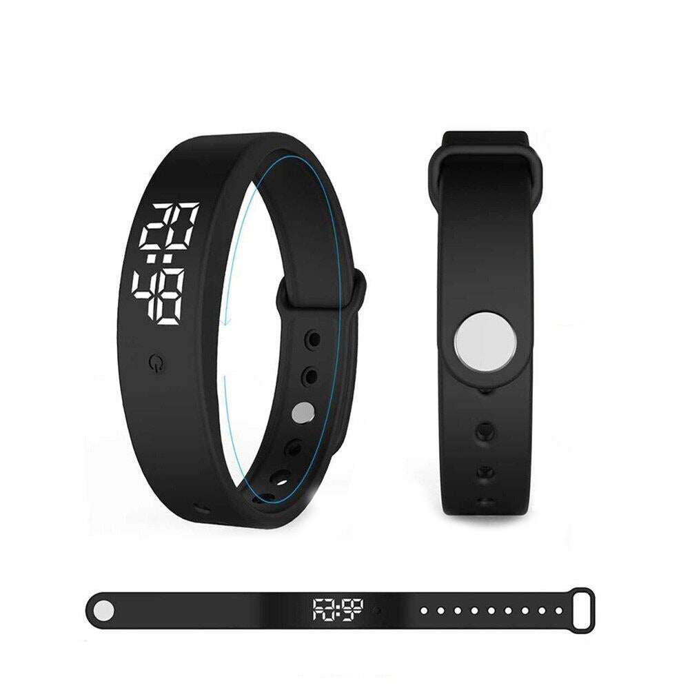 AquaVibe Waterproof Smartwatch With Vibration Alarm Fitness Tracking