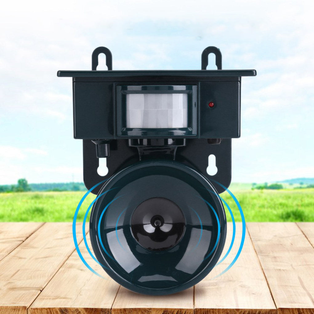 Ηλιακό απωθητικό πουλιών με αισθητήρα κίνησης και υπερηχητικά κύματα