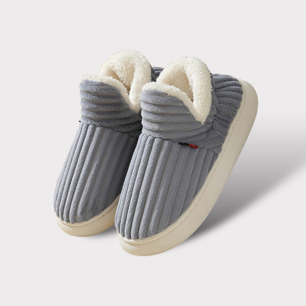Boutique Cozy Fleece-Lined House Shoes, Plush Cushioned Comfort