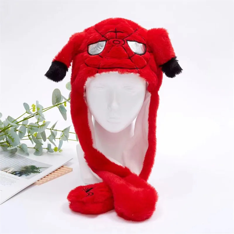 Cappello carino BunnyJoy con orecchie mobili e funzione di pressione sulla zampa