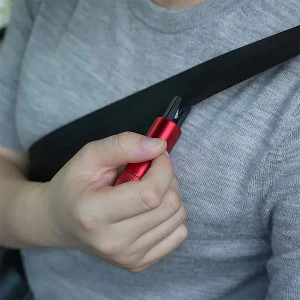 Car Safety Hammer With Tungsten Glass Breaker, Seatbelt Cutter