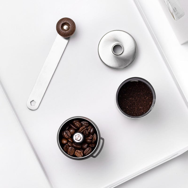 Manual Coffee Grinder With 304 Stainless Steel Body