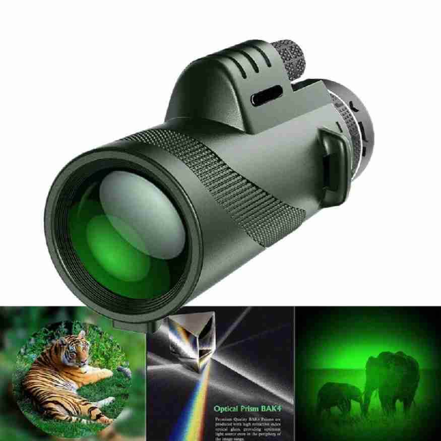 600x HD Zoom Monocular With Ultra-Light Pocket Design