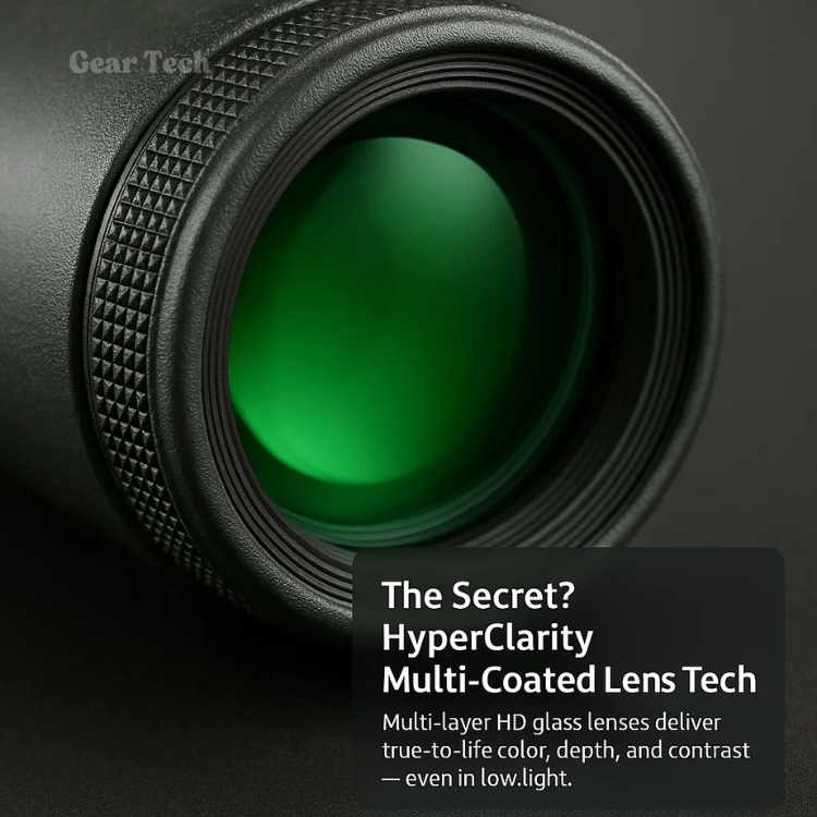600x HD Zoom Monocular With Ultra-Light Pocket Design