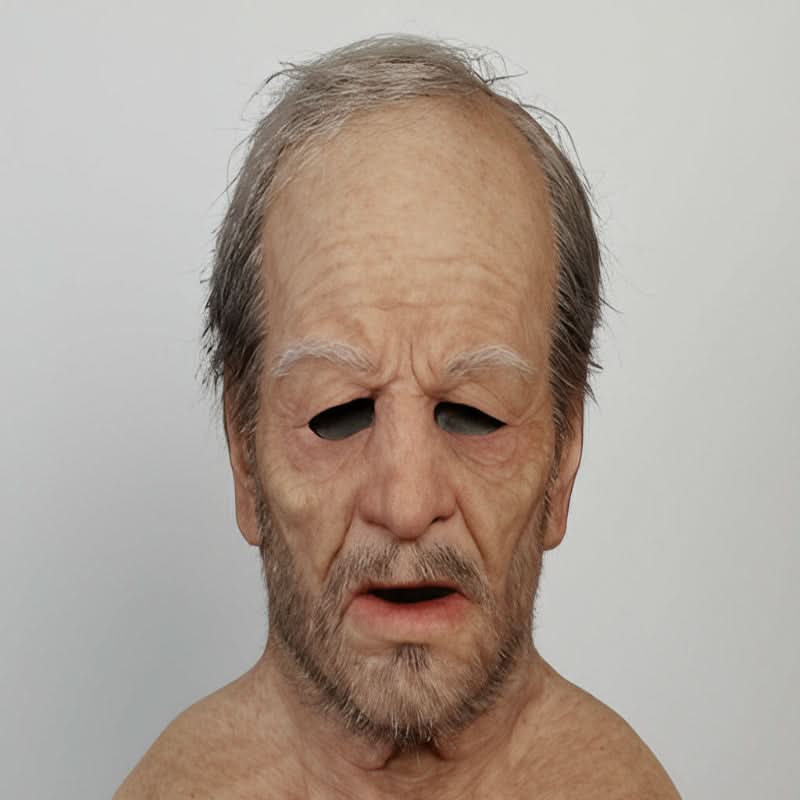 Realistische elastische Halloween-Maske aus Latex für Erwachsene und Cosplay