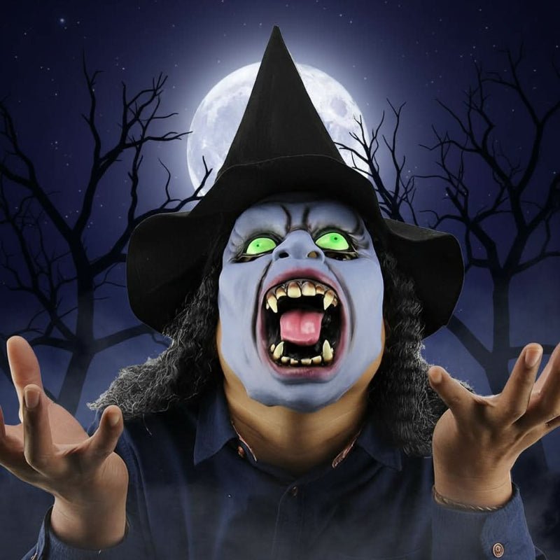 Realistische elastische Halloween-Maske aus Latex für Erwachsene und Cosplay