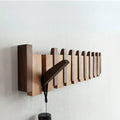 Appendiabiti HarmonyCoat in legno massello con ganci da parete