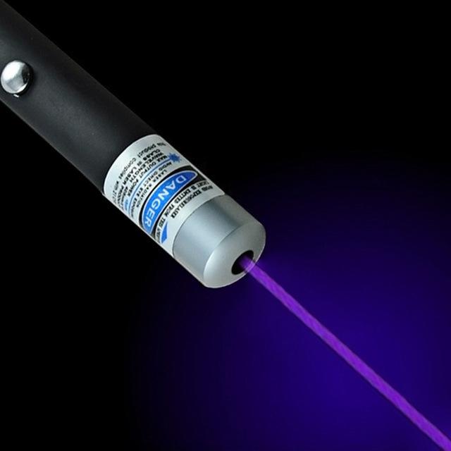 Multi-Color Laser Pointer, Red Green Blue-Purple, 1 to 5 mW