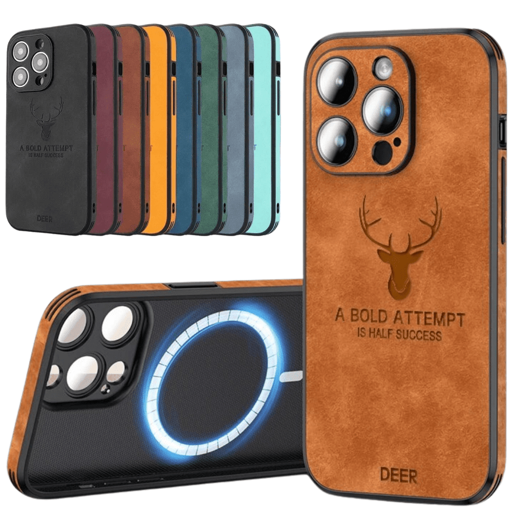 LUXIGUARD LEATHER Luxury iPhone Case With Shock Protection