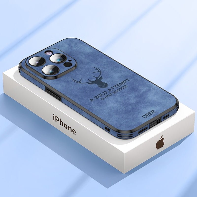 LUXIGUARD LEATHER Luxury iPhone Case With Shock Protection