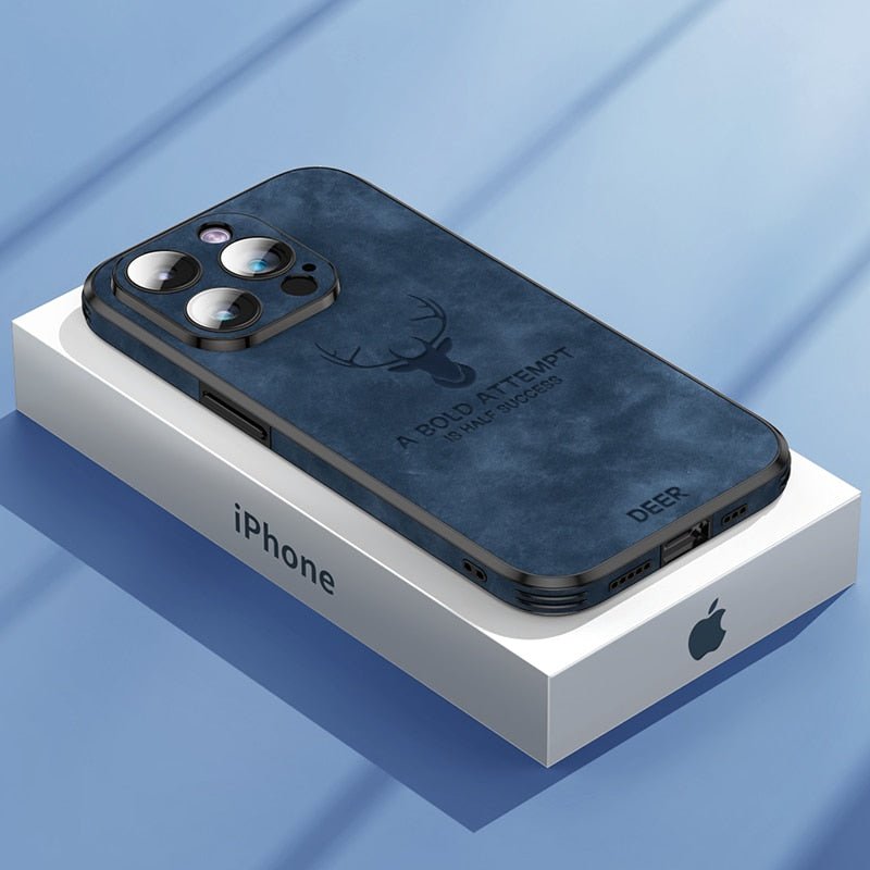 LUXIGUARD LEATHER Luxury iPhone Case With Shock Protection