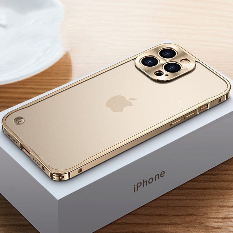 Orntli CNC Machined Aluminum iPhone Case Protective Bumper