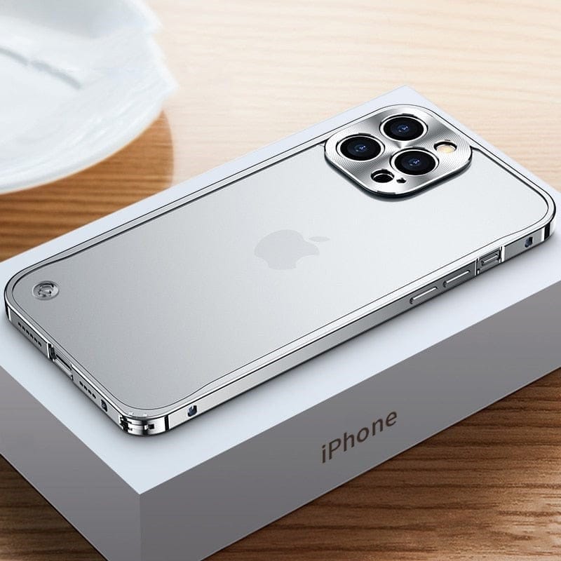Orntli CNC Machined Aluminum iPhone Case Protective Bumper