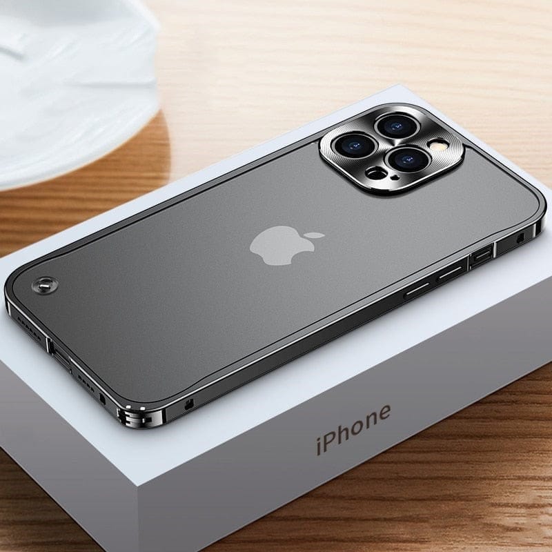 Orntli CNC Machined Aluminum iPhone Case Protective Bumper