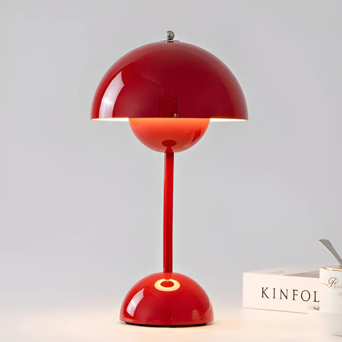 NordicNest Scandinavian Table Lamp With Adjustable Brightness