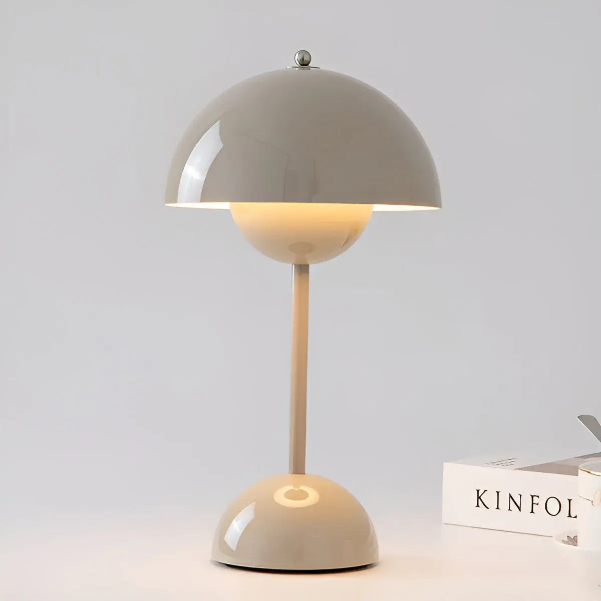 NordicNest Scandinavian Table Lamp With Adjustable Brightness