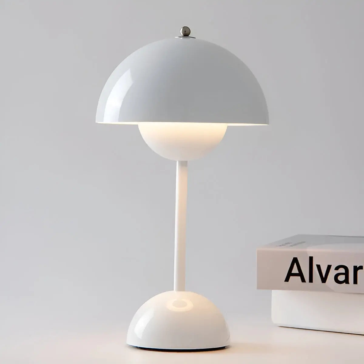 NordicNest Scandinavian Table Lamp With Adjustable Brightness