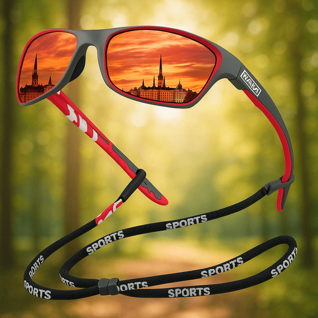 POLARSPORTX Pro Polarized Sport Sunglasses UV400 Protection