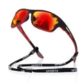 POLARSPORTX Pro Polarized Sport Sunglasses UV400 Protection