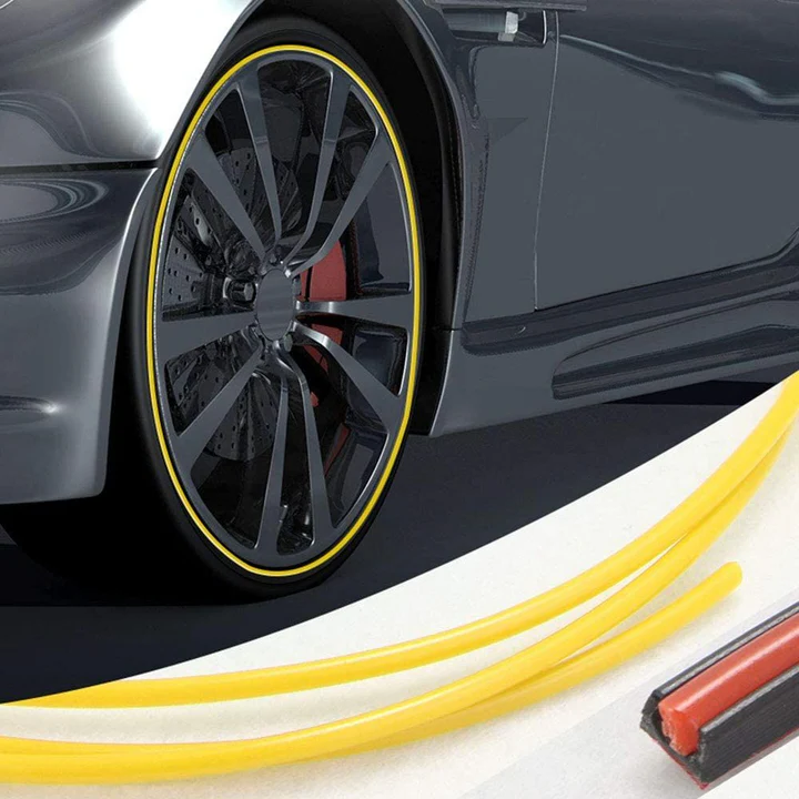 Pro Wheel Rim Edge Protector Strip DIY Curb Guard