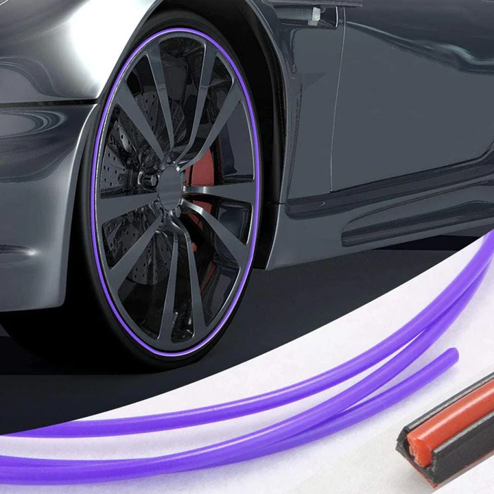 Pro Wheel Rim Edge Protector Strip DIY Curb Guard