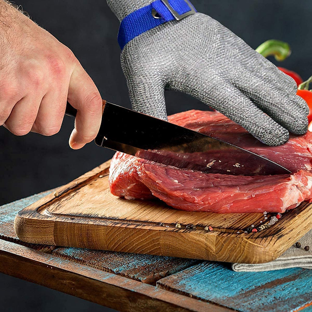 Safehands Metal Glove, Stainless Steel Mesh — Buy 1 Get 1 Free