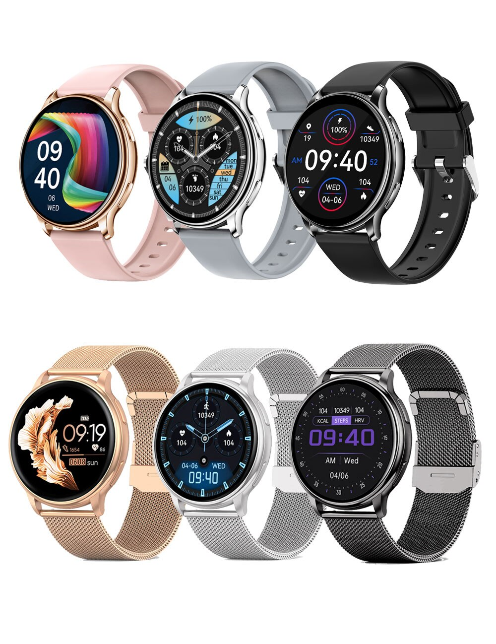 SmartPulse Watch – Advanced Health Tracking, 14-Day Battery