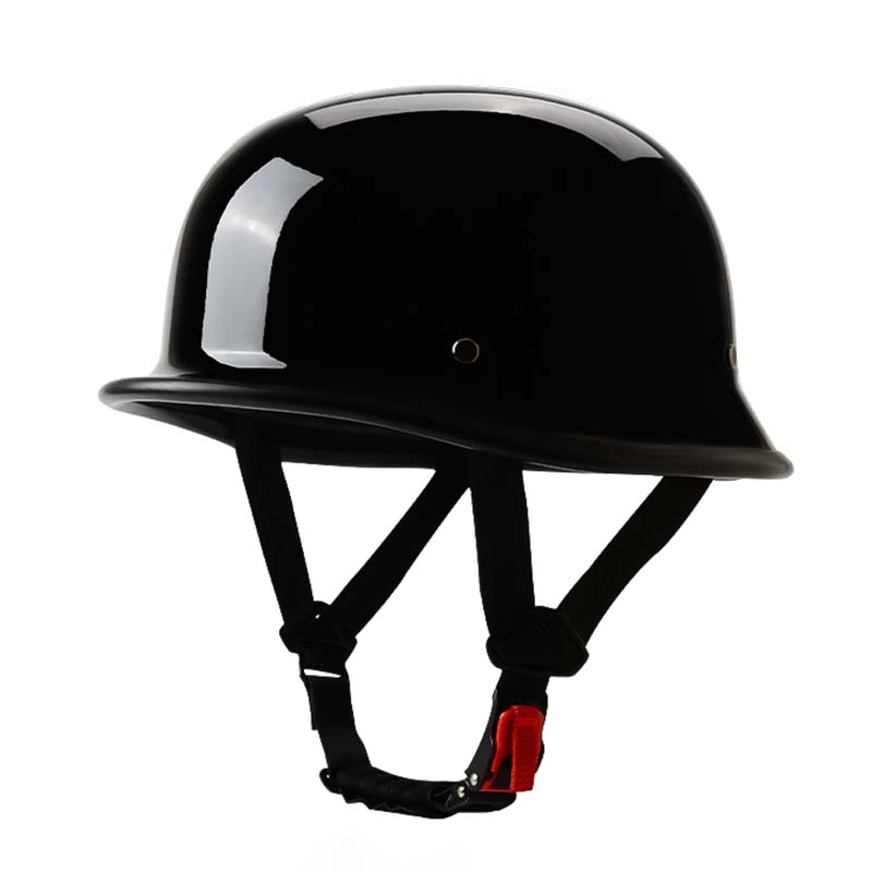 Outlaw Open-Face Half Motorcycle Helmet With Certified Safety Protection