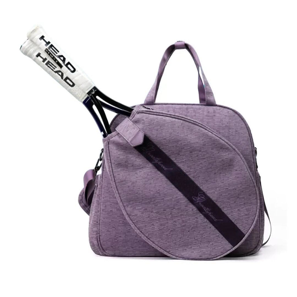 Sac pour raquette de tennis et de padel avec conception spacieuse à compartiments multiples