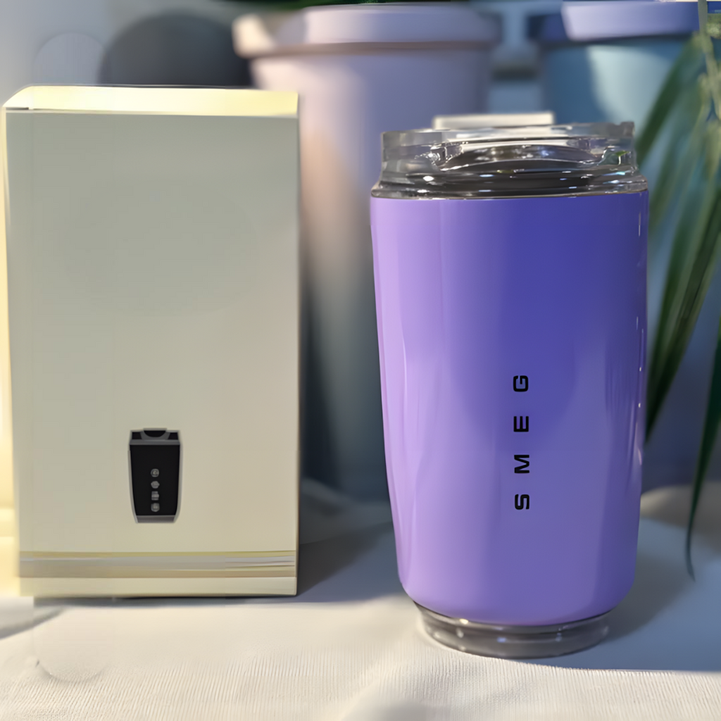 Thermokop 500ml — Isoleret rejsekrus i rustfrit stål
