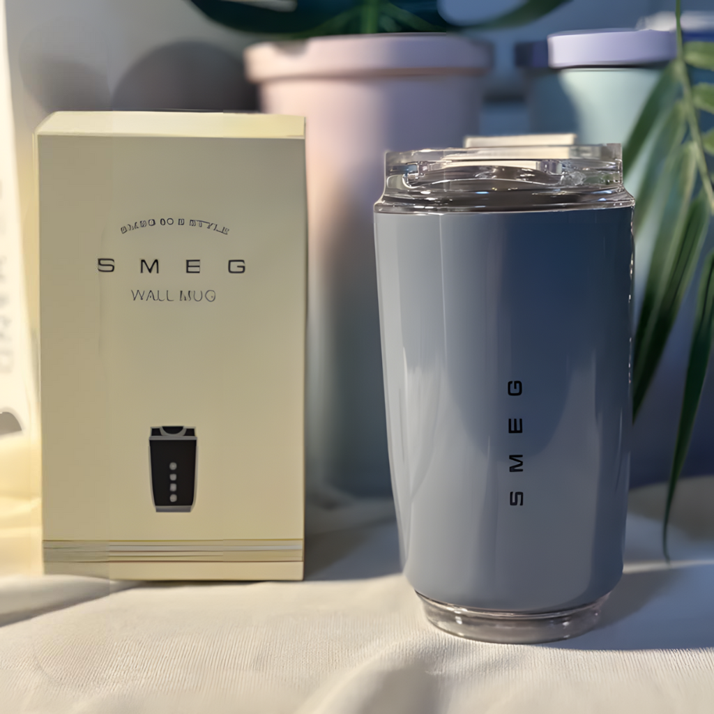 Thermokop 500ml — Isoleret rejsekrus i rustfrit stål