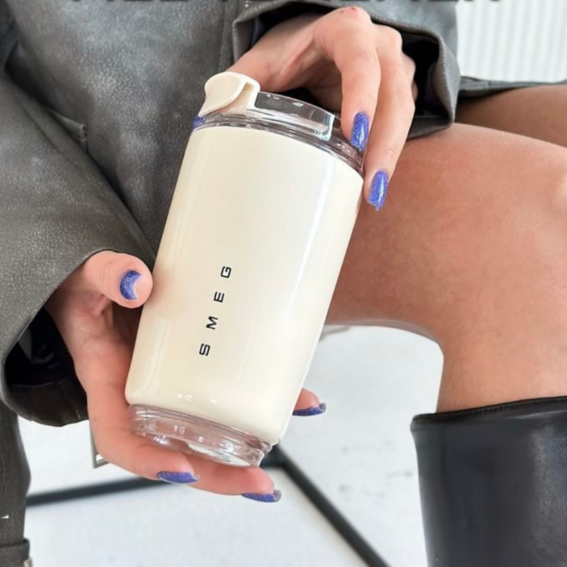 Thermokop 500ml — Isoleret rejsekrus i rustfrit stål