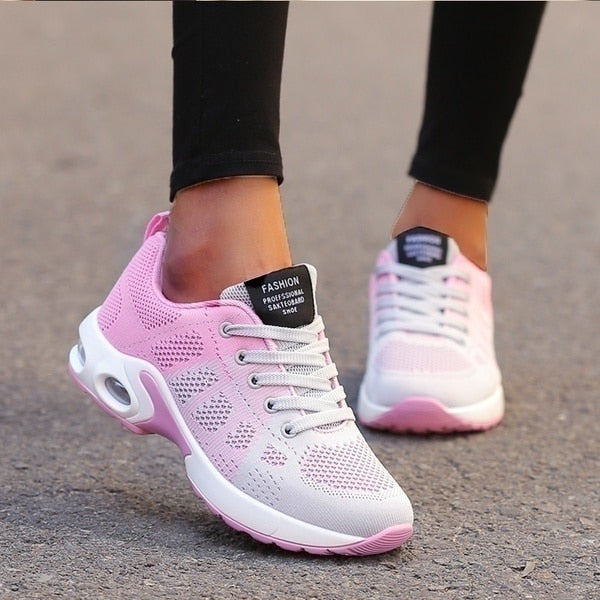Cushioned Orthopedic Sneakers, Lightweight Air-Cushioned Sole