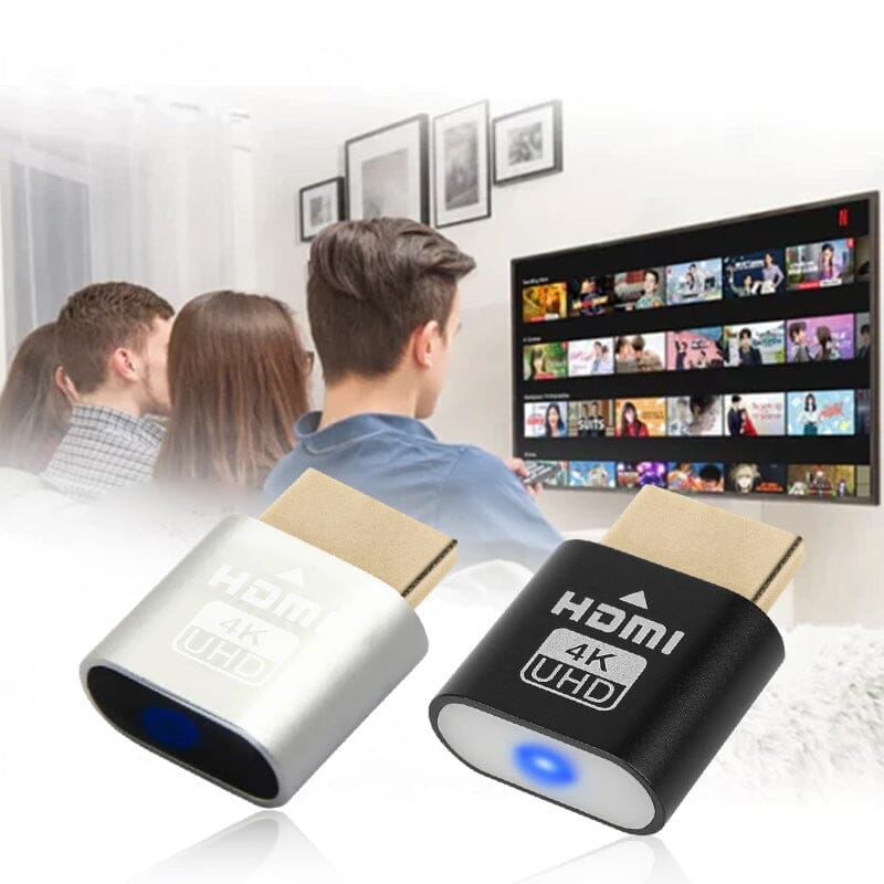 Dispositivo de streaming para TV HDMI 4K con canales gratuitos y sin cuotas mensuales