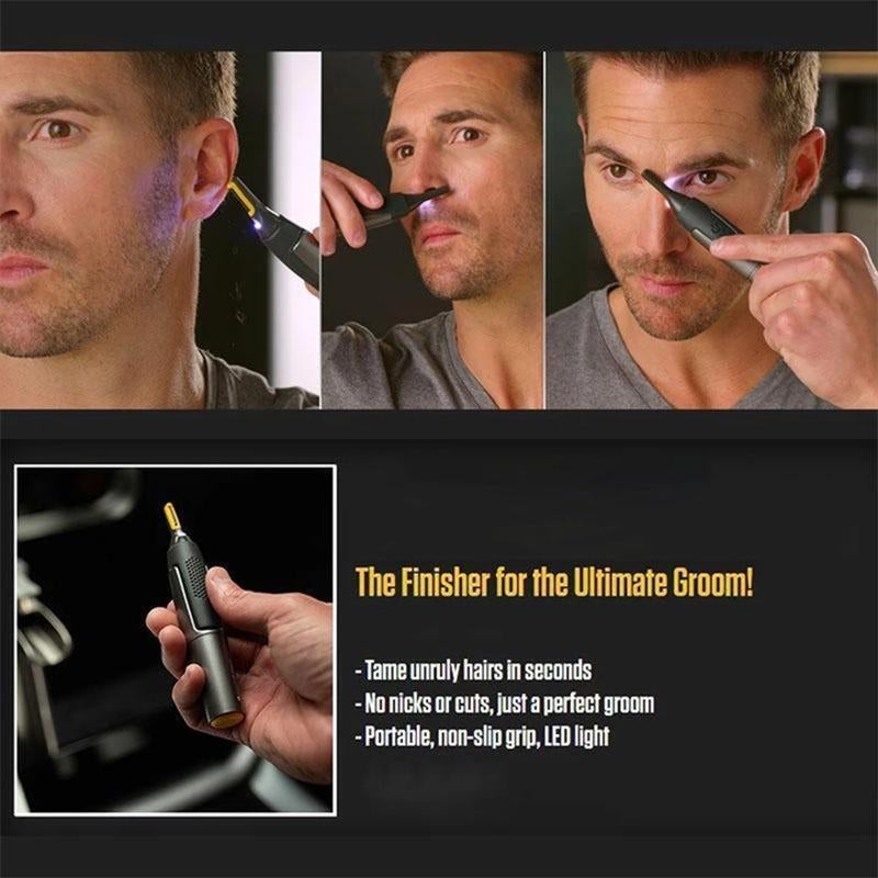 Precision Micro-Edge Groomer for Beard, Nose and Brows