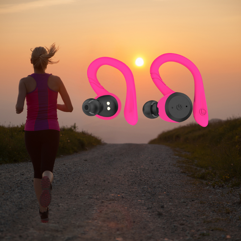 Vega Waterproof Wireless Sport Earbuds 20 Hours Playtime