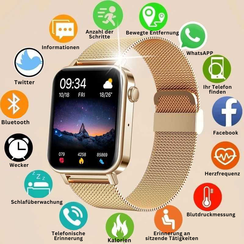 Peak Watch Multifunctional Smartwatch With Premium Features