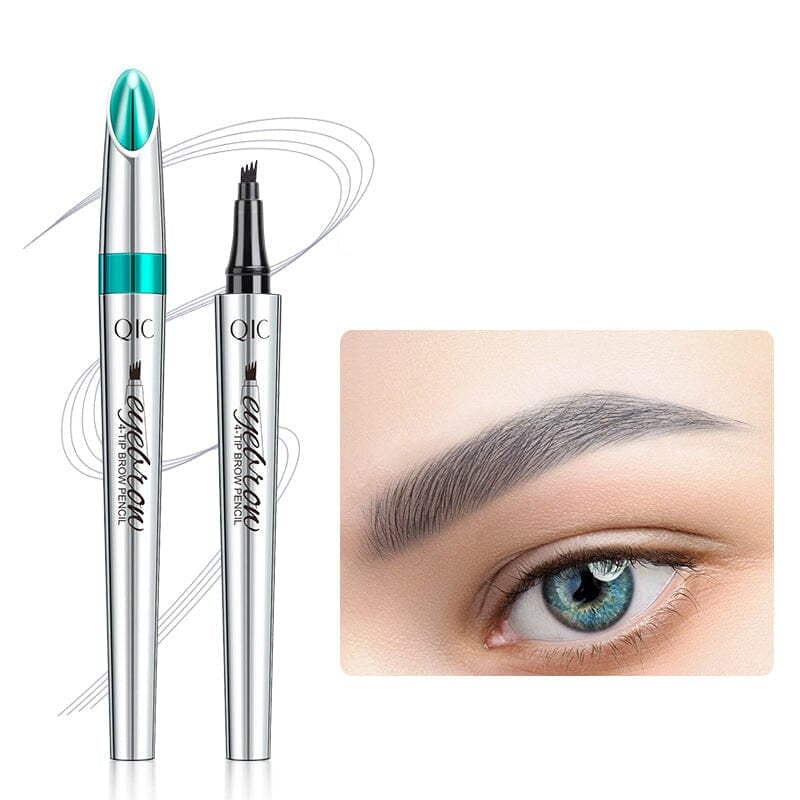 Crayon à sourcils imperméable à 4 pointes pour microblading 3D