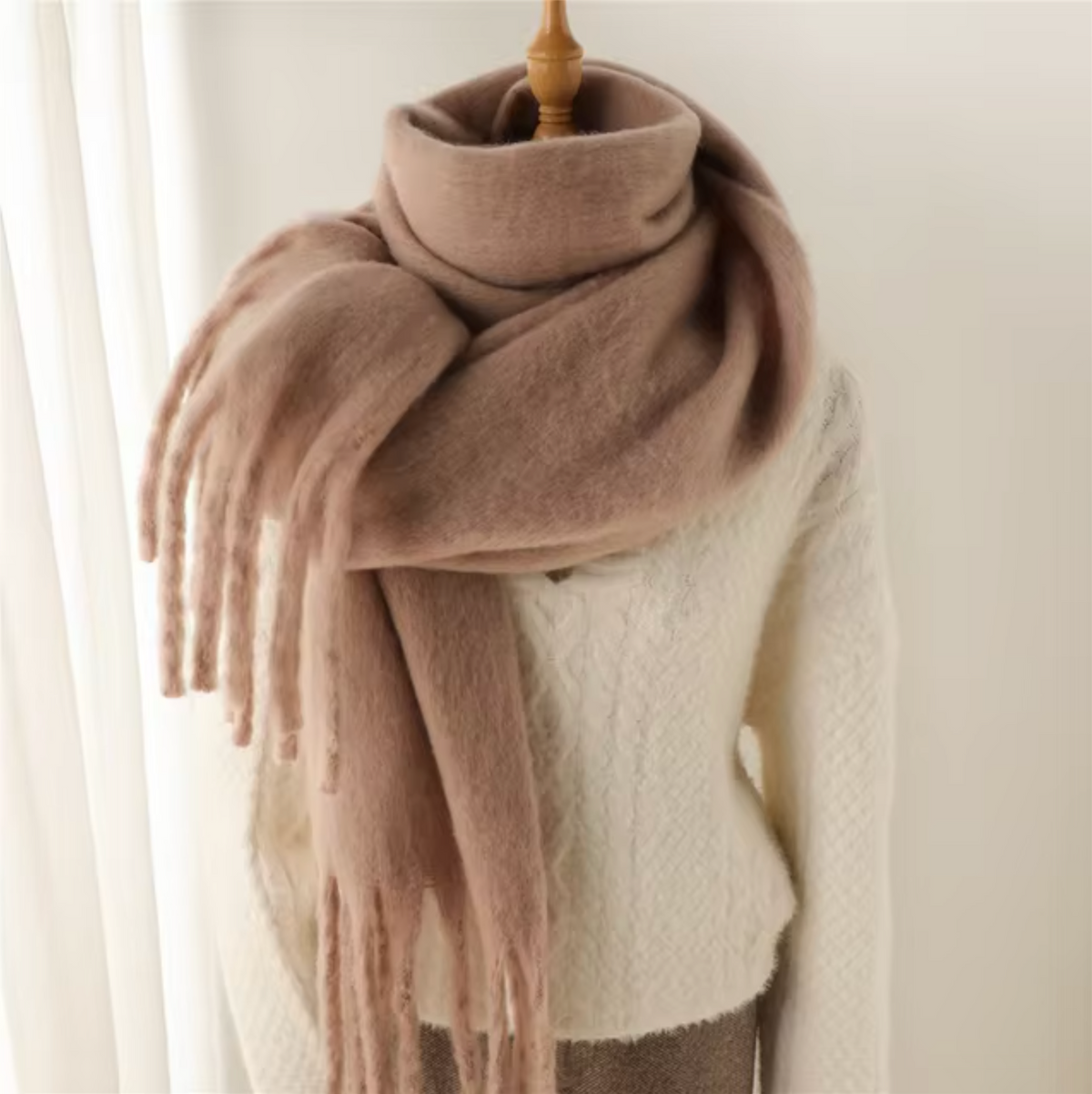 Orntli Elegant Winter Scarf For Cozy Everyday Warmth